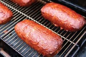 Smoked ham on the Meadow Creek SQ36