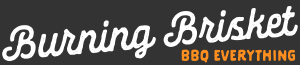 Burning Brisket logo on dark grey background