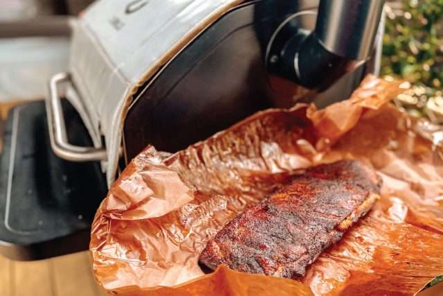 Smoking ribs for Z Grills Review