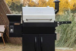 Z Grills BBQ Legend 1000D4E with lid closed